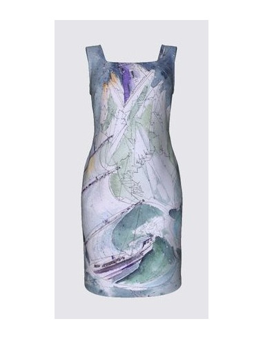 Amanda II Dress "Centrifuge"