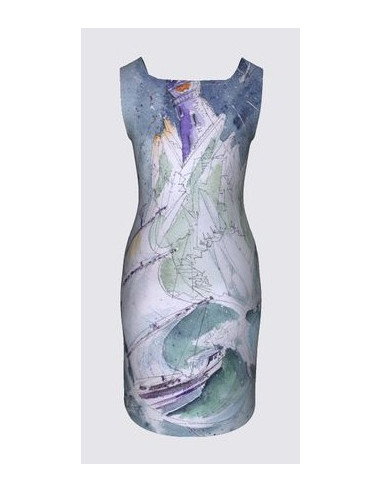 Amanda II Dress "Centrifuge"
