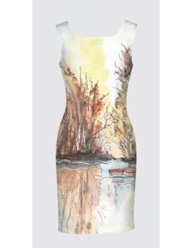 Amanda II Dress "Tranquility"