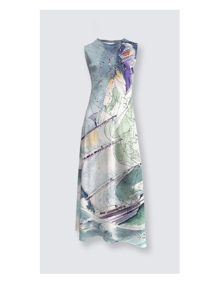 Lena Dress "Centrifuge"