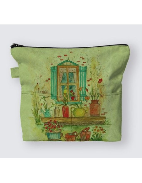 Suede Pouch "Emergence"