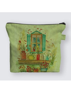 Suede Pouch "Emergence" 2