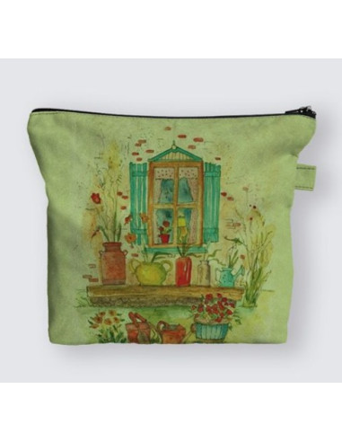 Suede Pouch "Emergence"