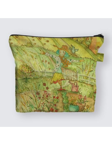 Suede Pouch "Radiance"