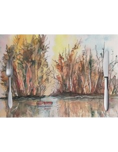 Céleste Placemat "Tranquility"