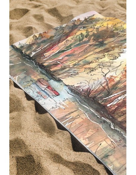 Serviette de Plage Joy "Tranquillité"