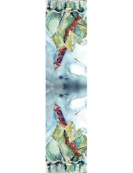 Foulard Vivienne "Oasis"