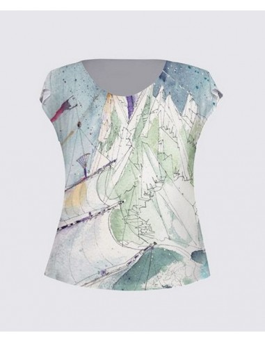 Julie Drape T-Shirt "Centrifuge"