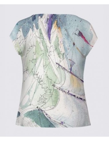 Julie Drape T-Shirt "Centrifuge"