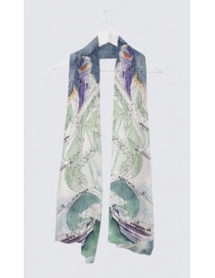 Foulard Vivienne "Centrifuge"