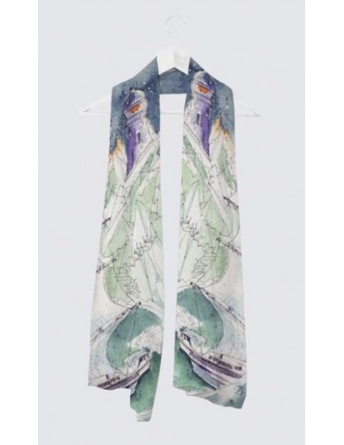 Foulard Vivienne "Centrifuge"