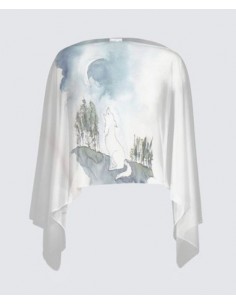 Châle Claudia "Ombre de Lune"