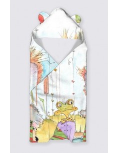 Tom Baby Hooded Towel "Marigot"