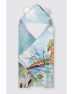 Tom Baby Hooded Towel "Reflection"