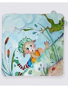 Tom Baby Hooded Towel "Escapade" 2