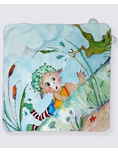 Tom Baby Hooded Towel "Escapade"