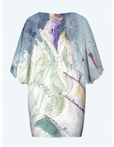 Terry-Ann Kimono "Centrifuge"