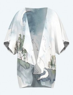 Terry-Ann Kimono "Moonshadow"