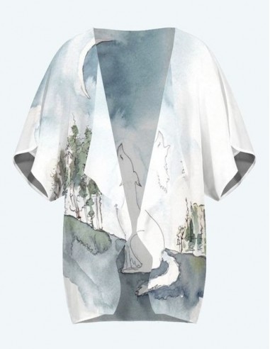 Kimono Terry-Ann "Ombre de Lune"