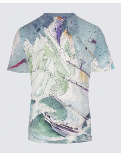 Salvatore Tee pour Hommes "Centrifuge" 2