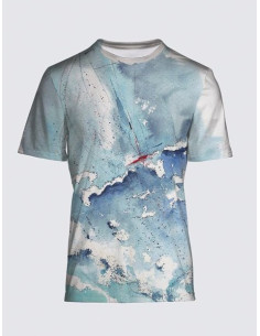 Salvatore Tee pour Hommes "Turbulence"