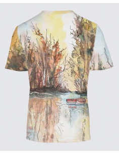 Salvatore Tee pour Hommes "Tranquillité" 2