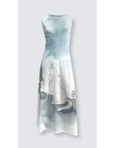 Lena Dress "Moonshadow"